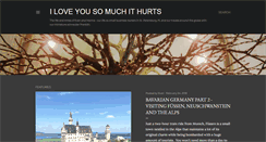 Desktop Screenshot of iloveyousomuchithurts.com