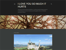 Tablet Screenshot of iloveyousomuchithurts.com